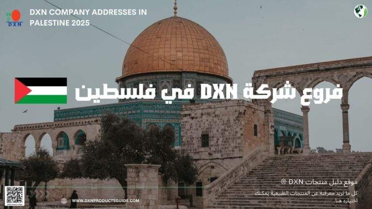 فروع شركة DXN في فلسطين