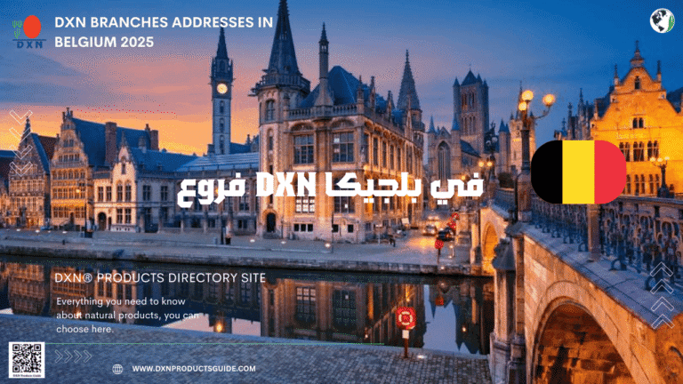 فروع DXN في بلجيكا: دليلك الشامل 3 فروع DXN في بلجيكا