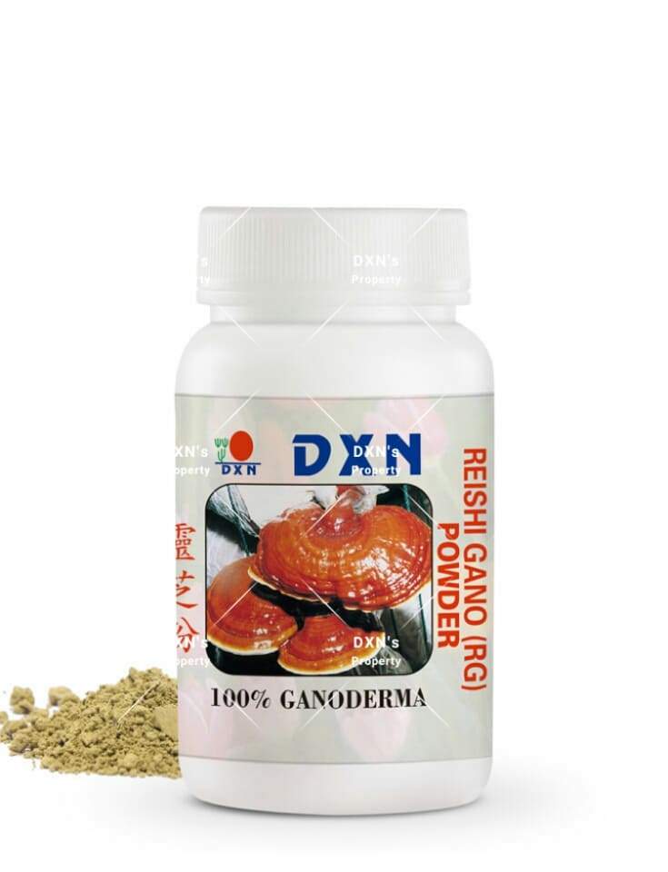 أنواع فطر الريشي DXN: فوائده وأضراره للنساء والرجال وسعره وطريقة استخدامه 2 مسحوق الجانودرما النقي (DXN RG )